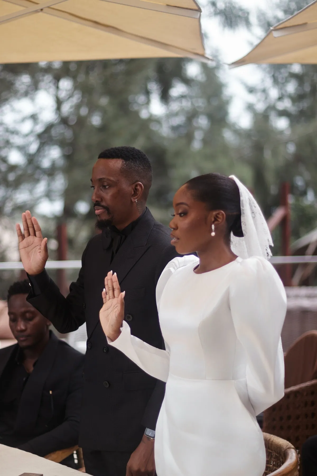 the ceremony — frame 6 of 14, the civil wedding