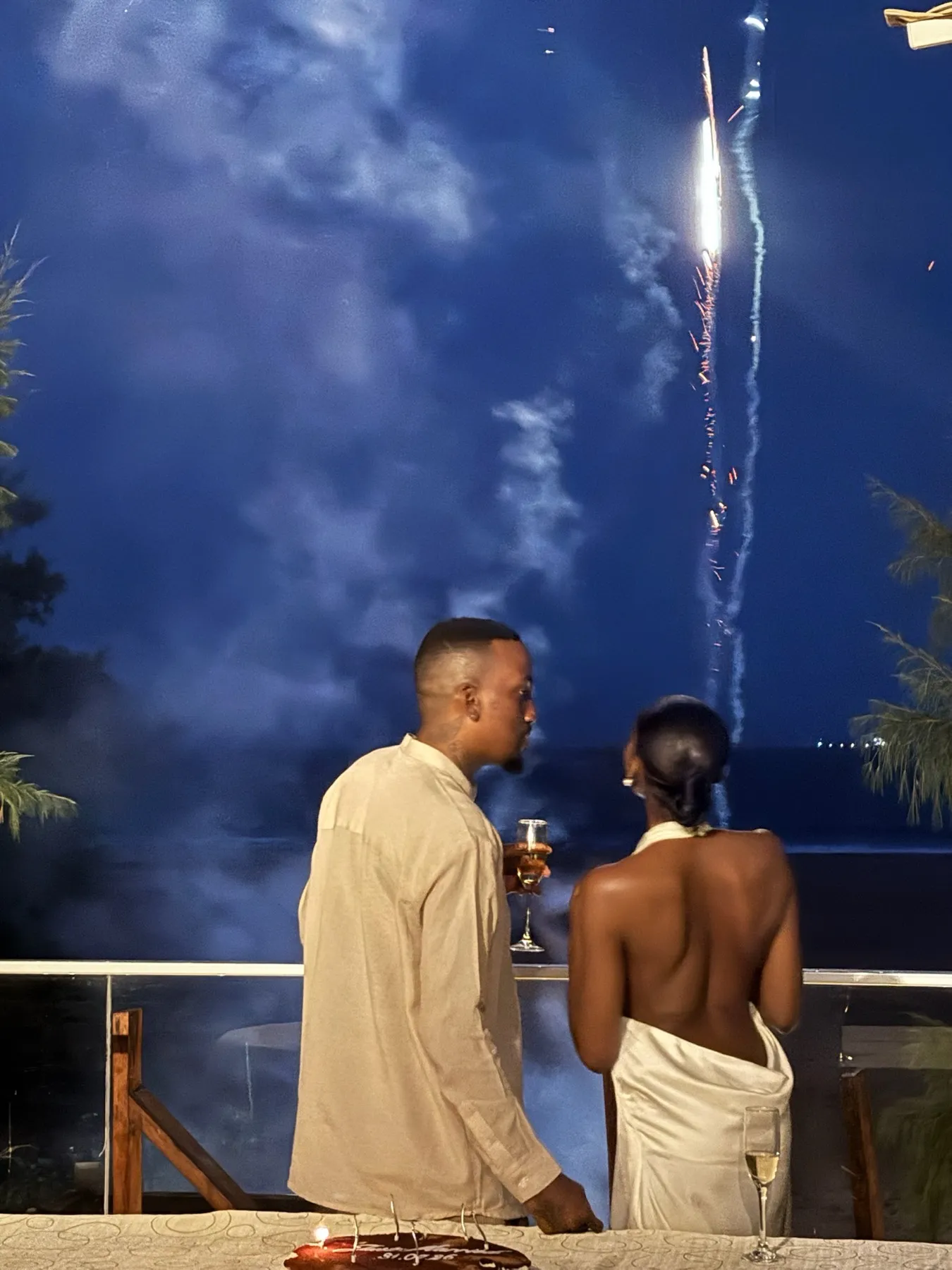 fireworks — frame 3 of 3, the civil wedding