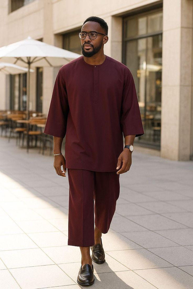 Aso ebi inspiration - plum senator